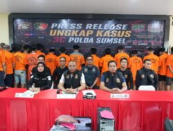 137 Tersangka Diamankan, Polda Sumsel Tegaskan Tidak Ada Ruang bagi Pelaku Kejahatan