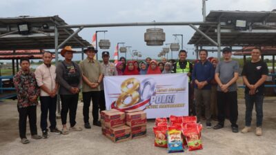 Moment Olah Raga Off Road Polres Ogan Ilir Gelar Bakti Sosial, Salurkan Bantuan Untuk Masyarakat Dalam Rangka HUT Bhayangkara Ke-80 Tahun 2026