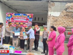 Implementasi Polri Presisi, Polda Sumsel Salurkan Bantuan Kemanusiaan bagi Warga Terdampak Musibah