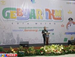 Walikota Buka Gebyar IKM: Mewujudkan Metro Mandiri, Bersinergi dan Inovatif