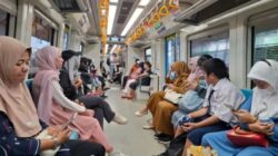 CFD Ampera Dongkrak Penumpang LRT Sumsel, Tembus 17.240 Orang dalam Sehari