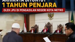 Bos DC Ari Ubenz Resmi Dituntut 1 Tahun Penjara oleh JPU di PN Kota Metro