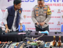 Ops Senpi Musi 2026, Polres OKI Bongkar Bengkel Senjata Api Rakitan