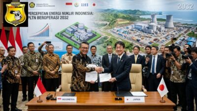 Indonesia–Jepang Percepat PLTN, Pemerintah Targetkan Reaktor Nuklir Pertama Beroperasi Tahun 2032