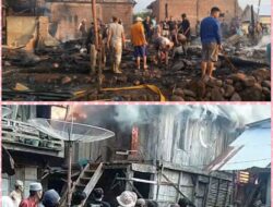 Desa Talang Benteng Berduka, Belasan Rumah Dilahap si jago merah