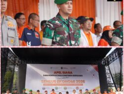 Kasrem 043/Gatam Ajak Masyarakat Dukung Suksesnya Sensus Ekonomi 2026 di Lampung