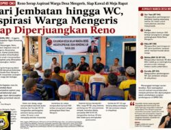 Reses DPRD OKI Disambut Antusias, Warga Mengeris Titip Harapan kepada Reno