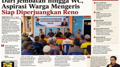 Reses DPRD OKI Disambut Antusias, Warga Mengeris Titip Harapan kepada Reno