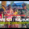 Pererat Kebersamaan dengan Warga Perbatasan, Satgas Yonif 123/Rajawali Gelar Anjangsana di Kampung Basim