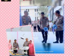 Peresmian Klinik Pratama Bhayangkari Gedung Propam, dan Gedung SPKT di Polda Aceh 