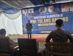 Konferkab IX PWI Tulangbawang Digelar, Tentukan Nahkoda Baru Organisasi Wartawan