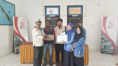 Lagi lagi PT Bartra Putra Mulia Berpartisipasi Dalam Menyambut HUT Kemerdekaan RI Yang Ke-81 Di Kecamatan Pulau Gebe