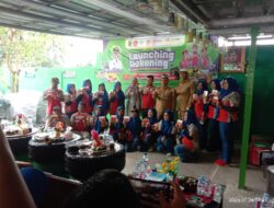 Wali Kota Metro Melounching Rekening BNI Anggota Pesantren Bank Sampah Di Kel Banjarsari 