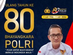 Hari Bhayangkara ke-80, KBO Babel Apresiasi Dedikasi Polri dan Ajak Perkuat Kolaborasi dengan Masyarakat