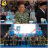 Sinergi TNI–Polri Makin Solid, Danrem 043/Gatam Hadiri Syukuran HUT Bhayangkara ke-80 Polda Lampung