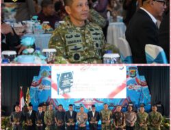 Sinergi TNI–Polri Makin Solid, Danrem 043/Gatam Hadiri Syukuran HUT Bhayangkara ke-80 Polda Lampung