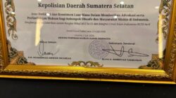 Komitmen Polri Presisi Berbuah Prestasi, Polda Sumsel Raih Peringkat III Penegak Hukum Sahabat Dhuafa