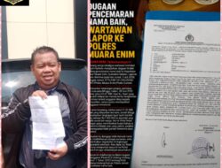Diduga Cemarkan Nama Baik Wartawan, Warga Muara Enim Dilaporkan ke Polisi
