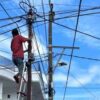 Pemasangan Kabel WiFi ‘LJN’ di Tebing Tinggi Empat Lawang Diduga Tanpa Izin Resmi, Pihak Terkait Bungkam Saat Dikonfirmasi