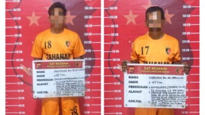 Dua Orang Operator Pompa SPBU Di Wilayah Darul Makmur Ditetapkan Sebagai Tersangka Dan Ditahan Oleh Penyidik Unit Tipidter Satreskrim Polres Nagan Raya
