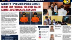 Subdit V Tipid Siber Polda Sumsel Bekuk Dua Pembuat Website Palsu Sumsel Bhayangkara Run 2026