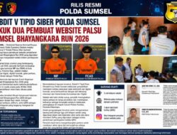 Subdit V Tipid Siber Polda Sumsel Bekuk Dua Pembuat Website Palsu Sumsel Bhayangkara Run 2026
