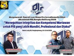 Musdalub PJS Babel Siap Digelar, Muhamad Zen: Semoga Melahirkan Keputusan Luar Biasa untuk Organisasi