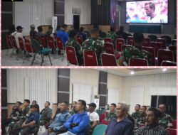 Korem 043/Gata Jadikan Nobar Piala Dunia 2026 Ajang Silaturahmi Dengan Masyarakat